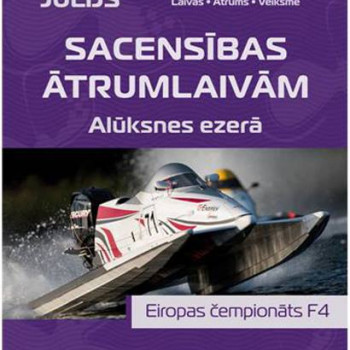 Eiropas čempionāts F4 laivu klasē Alūksnes ezerā