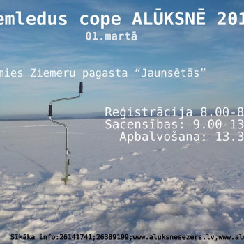 ZEMLEDUS MAKŠĶERĒŠANAS SACENSĪBAS "Zemledus cope ALŪKSNĒ 2015"